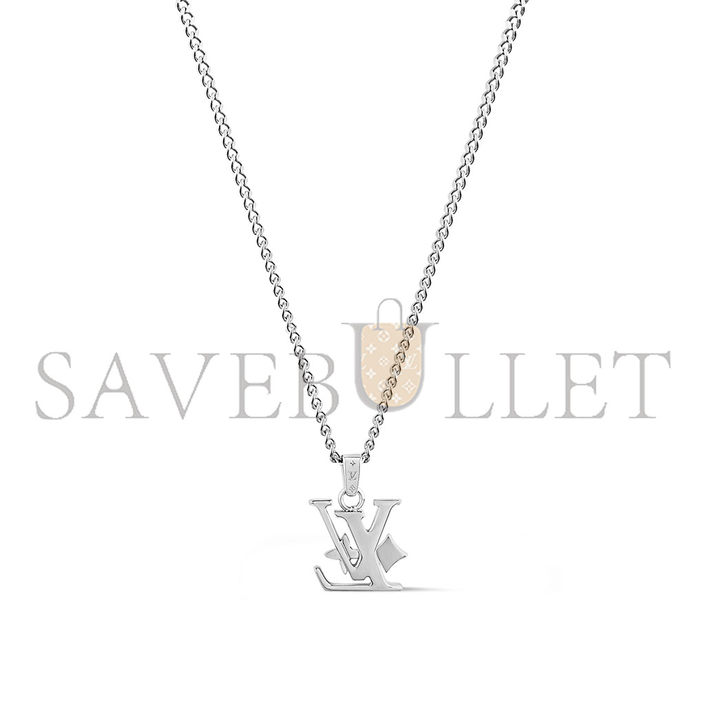 l**is V*t*n monogram row pendant m02254